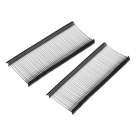 MECCANIXITY Standard Tagging Fasteners,Plastic Regular,Standard Label Gun Price Tagging Barbs for Garment Price Tag Label Tagging Barbs 35mm/1.38 Inch,Pack of 2000 Black