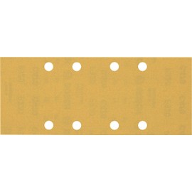 Bosch Professional Expert C470 Sandpaper with 8 Holes (for Hardwood, Paint on Wood, 93 x 230 mm, Grit 320, Orbital Sander Accessories), Pack of 10