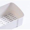 Fineget Plastic Shower Caddy Adhesive Wall Shower Shelves for Bathroom