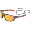 BRUBAKER Polarized Camouflage Sunglasses for Fishing and Hunting - Orange