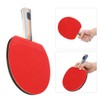 2PCS Table Tennis Rackets Inverted Rubber Paddles with 3 Ping