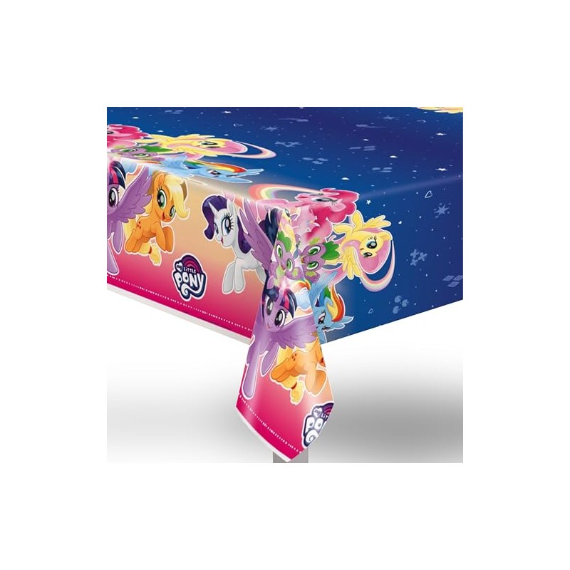 Unique Industries My Little Pony Rectangular Plastic Table Cover -