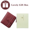 FALAN MULE Small Wallets for Women RFID Blocking Slim Bifold