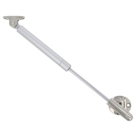 Amig - Gas Strut for Lift-Up Cabinet Doors | Model 98 | Load Capacity: 8 kg | Adjustable Damper for Smooth Upward Opening | Silver