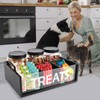 Geyecete Dog Treat Container cat food container with 3 Jars