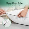 Cooling Pillow Cases for Side Sleeper, Curved Pillow Covers King