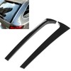 2PCS Rear Window Side Trim Gloss Black ABS Replacement for