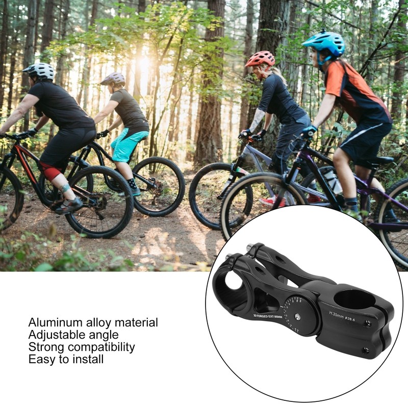 Aluminum Alloy Mountain Bicycle Adjustable Hollow Handlebar Stem Cycling Stems