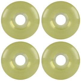 Dura Rollers 54mm Yellow Gel Skateboard Wheels