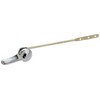 Universal Toilet Tank Flush Lever with Locking Nut - Chrome,