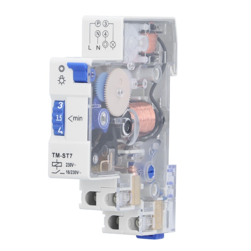 Time Switch Mechanical Adjustable Control Timer 7 Minutes Interval AC220230V