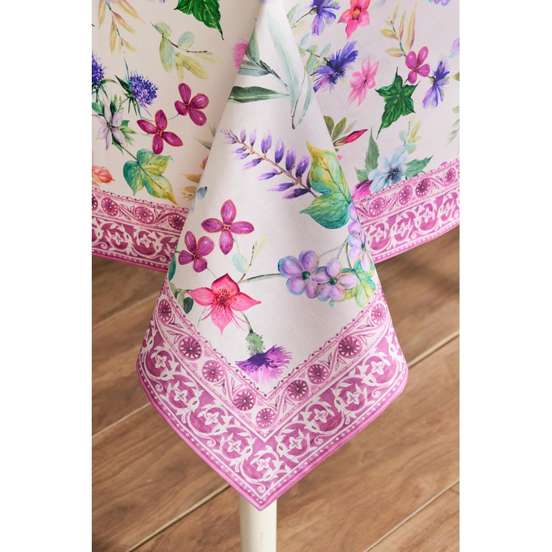 Maison d' Hermine Tablecloth 100% Cotton 140cm x 230cm Decorative