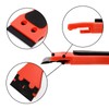 EHDIS 2pcs Plastic Razor Scraper 6-inch Long Handle Adhesive Remover