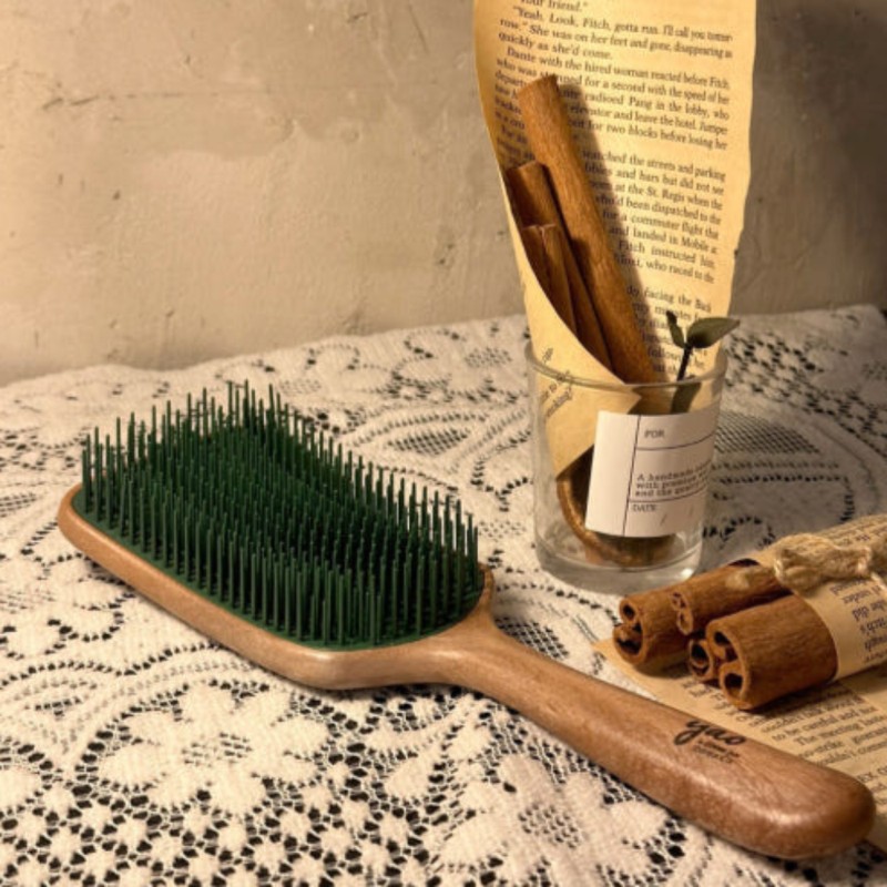 Yao Wood Smoothing Hair Brush Scalp Massage Tangled Hair Comb