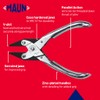 Maun Parallel Action Flat Nose Plier (4860) - 125/140/160/200mm