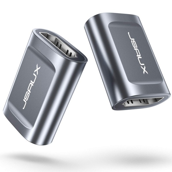 JSAUX (2 Pack HDMI Coupler HDMI Female to Female Connector