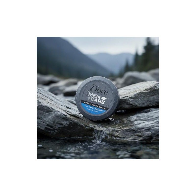 Dove Men+Care Ultra-Hydra Cream with 24 Hour Moisturization, 2.53 FL
