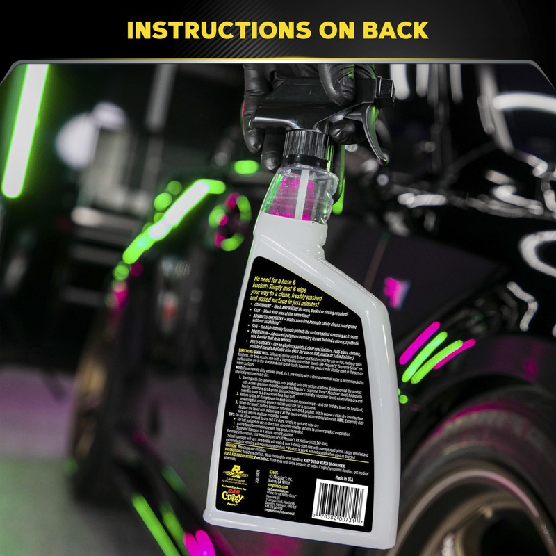 Meguiar's G3626 Ultimate Waterless Wash & Wax - 26 Oz