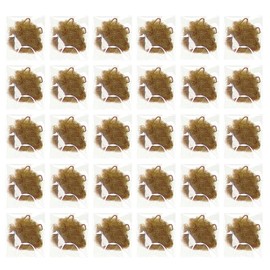 Tadipri Invisible Hair Nets, Pack of 30 Hair Nets Invisible Elastic Hair Nets with Elastic Edge, Hair Nets Elastic Invisible Gold