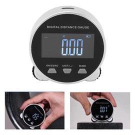 Gugxiom Electronic Digital Tape Measure, Digital Measuring Tape with 200m Measuring Range, Mini Tape Measure with LCD Digital Screen, Supports 10 Sets of Data Storage