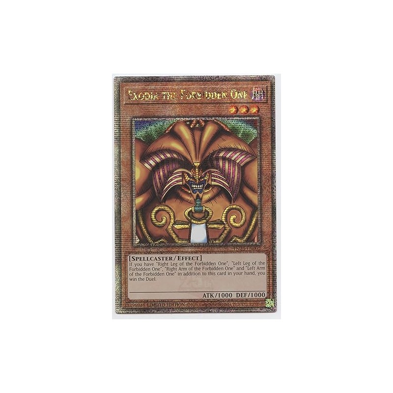 Exodia The Forbidden One - TN23-EN002 - Quarter Century Secret
