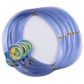 JSHANMEI Monofilament Fishing Line 500M, Clear Premium Mono Nylon Fishing Leader Line, Superior Strong and Abrasion Resistance for Freshwater Saltwater Fishing (1.4mm - 223.2lbs, Blue)