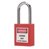 Lockout Tagout Valve Lock with Safety Padlock Heatproof Impact Resistant