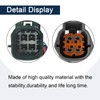 1pcs Female and 1pcs Male Connector 4 pin 4-Way Plug