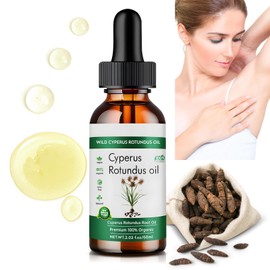 Cyperus Rotundus Oil For Hair Removal, Pure & Organic Cyperus Oil For Women & Men, Reducing Body Hair Growth, 60ML Hair and Body Oil, Moisturizing & Soothing.