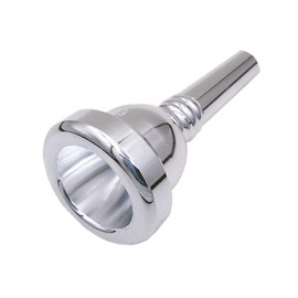 Missmore Trombone Mouthpiece 6.2AL, Silver-Plated