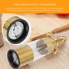 Pepper Mill Professional Refillable Ceramic Rotor Coarseness Adjustable Manual Pepper