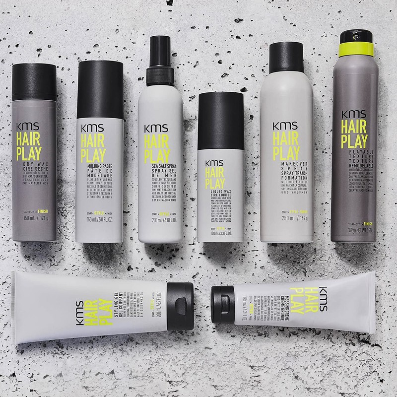 KMS HAIRPLAY Molding Paste Provides Texture, Natural Shine, Pliable Hold