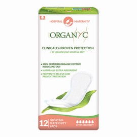 Organyc Maternity Pads - First Days, 12 Pads