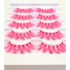 MISSLADY 18mm Colored Lashes 3D Faux Mink False Eyelashes -