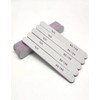 Xyla Professional Nail Files 80/100 Grit, Double Sided Emery Boards