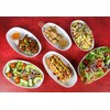 Harfield Deep Oval Small Plates Pack of 3 300ml Food