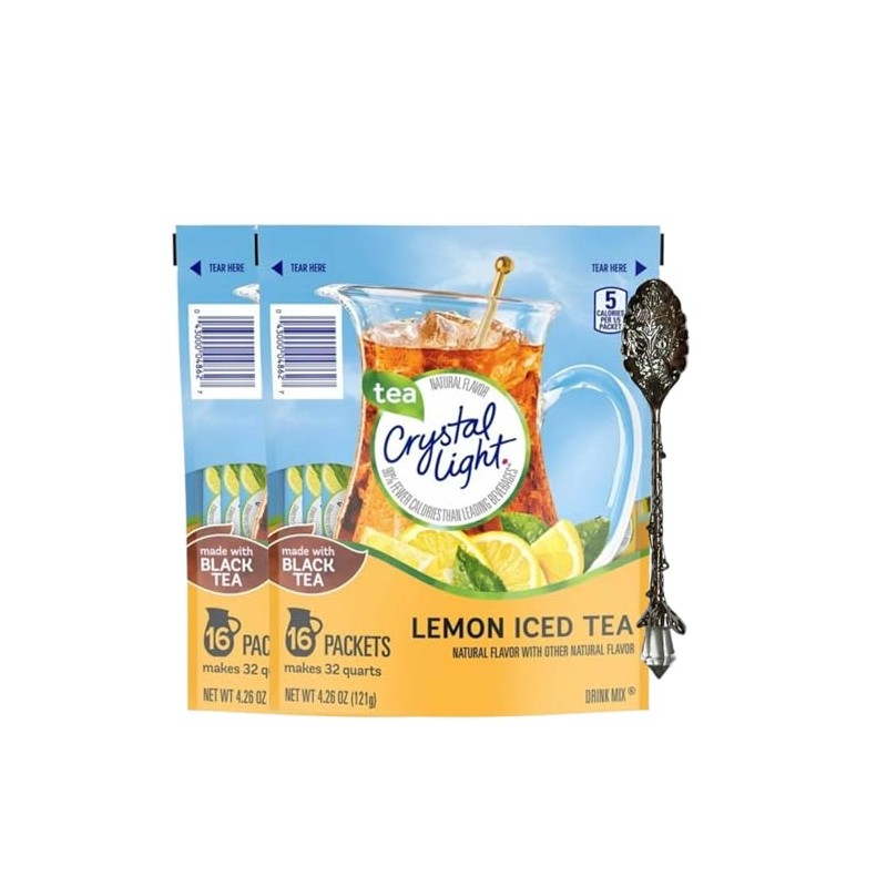 Crystal-Light Lemon Iced Tea Drink Mix 4.26 oz – 2