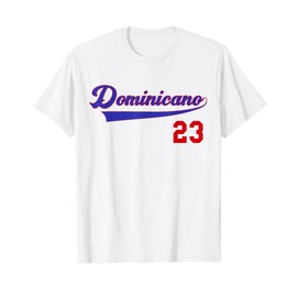 Dominicano Flag RD Dominican Republic Baseball Jersey T-Shirt