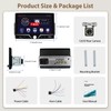 Motorsi Single Din Car Stereo with Carplay & Android Auto,