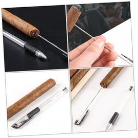 Healeved 5pcs Retro Draw Tool Enhance Airflow Handheld Puncher for Smoking Enthusiasts