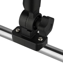 LYCAEA Boat Anchor Light, 3 Nautical Mile LED Fold Down Boat Stern Light Boat Anchor Light for Pontoon and Fishing Boat Navigation Anchor Lights All Round 360° White LED 12-24V (9" Foldable)