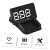 Operitacx Car Display Speedometer for Monitoring Safety Brightness Durable and