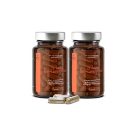 2 x Citrus Bioflavonoids - Made from Bitter Orange Extract and Grapefruit Extract with Diosmin Hesperidine Naringin - Flavonoids High Dose - 120 Capsules - Vegan