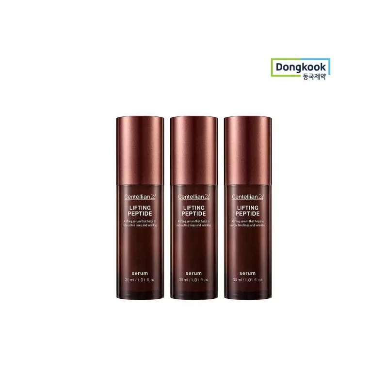 Centellian24 리프팅 펩타이드 세럼 30ml 3개 집중리프팅케어 탄력부스팅 고농축 미백