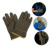 NOLITOY 1 Pair Welding Gloves Heat Resistant Protective Gear for