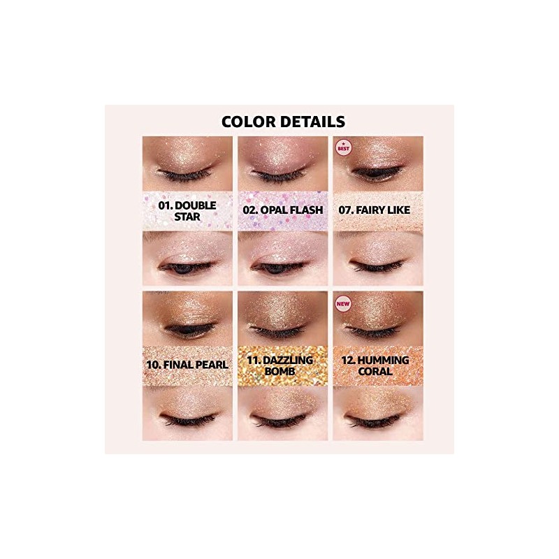 Colorgram Milk Bling Shadow 01 Double Star (22)