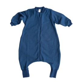 Lilano, Merino Sleeping Bag with Foot, 70% Wool (kbT), 30% Silk, 210 g/m² (Navy, 86-92)