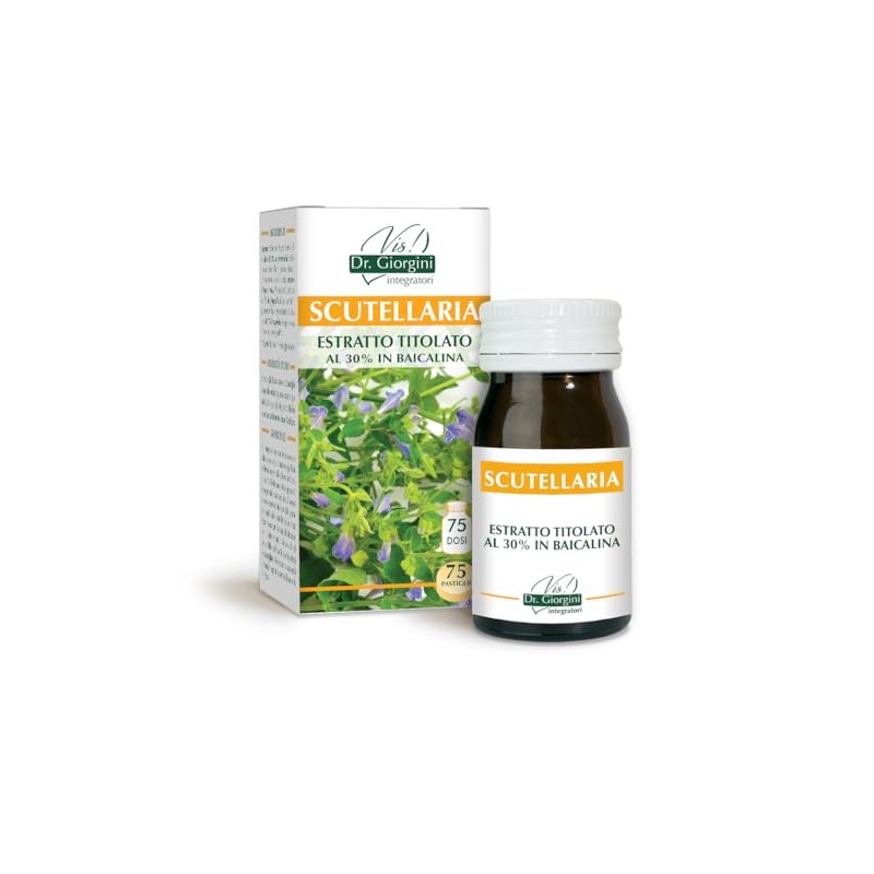 SCUTELLARIA Estratto titolato pastiglie - 30 g