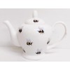 Rainbow Decors Bees Teapot Fine Bone China Bumblebee Small Tea