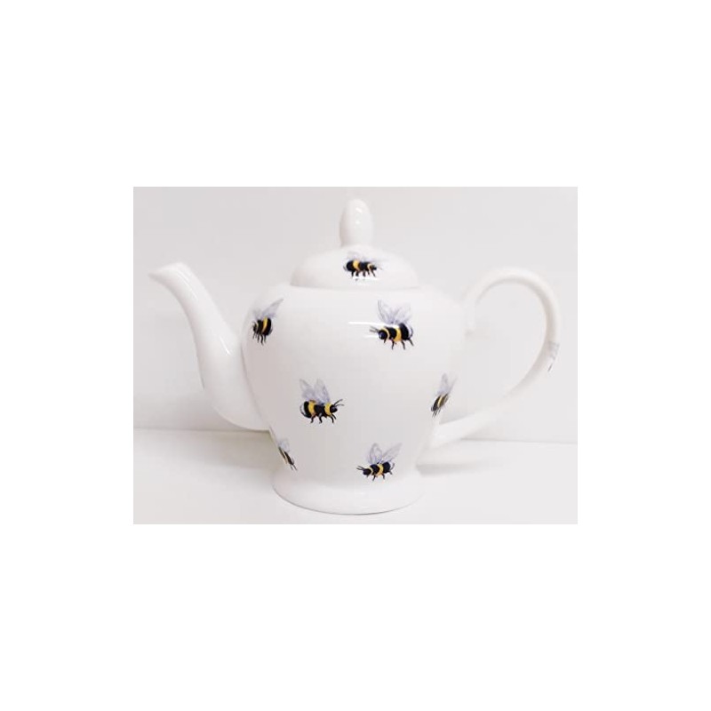 Rainbow Decors Bees Teapot Fine Bone China Bumblebee Small Tea